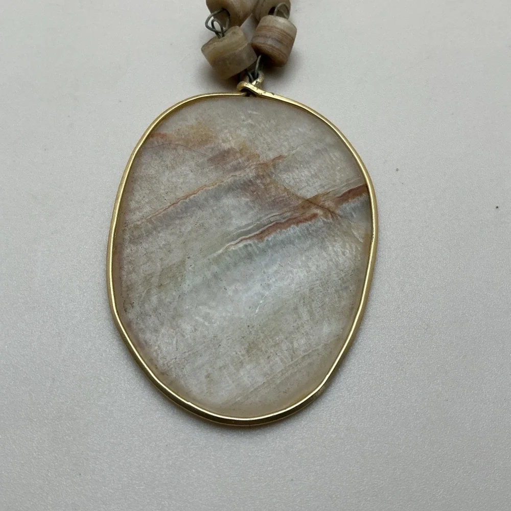 Vintage‎ Mayan Etched Agate Calendar 13